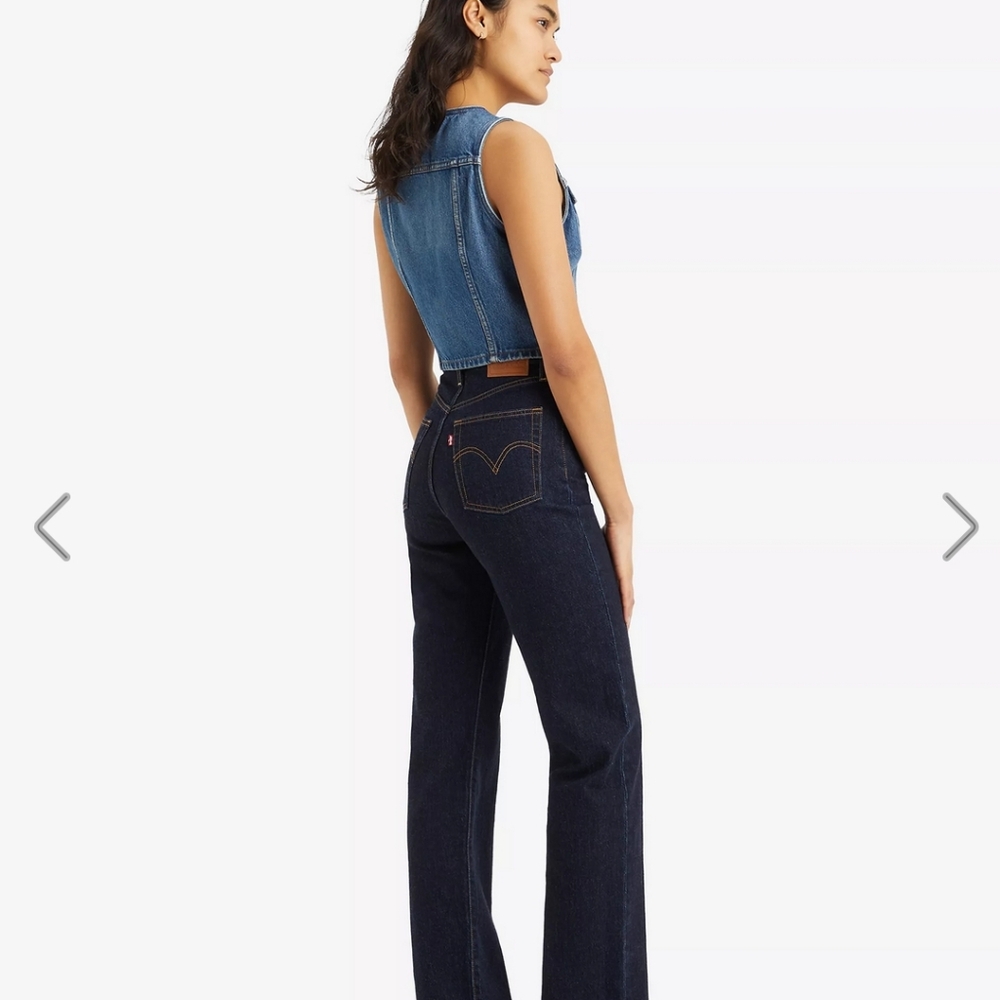 Levi's Ribcage Full Length Straight leg Jeans